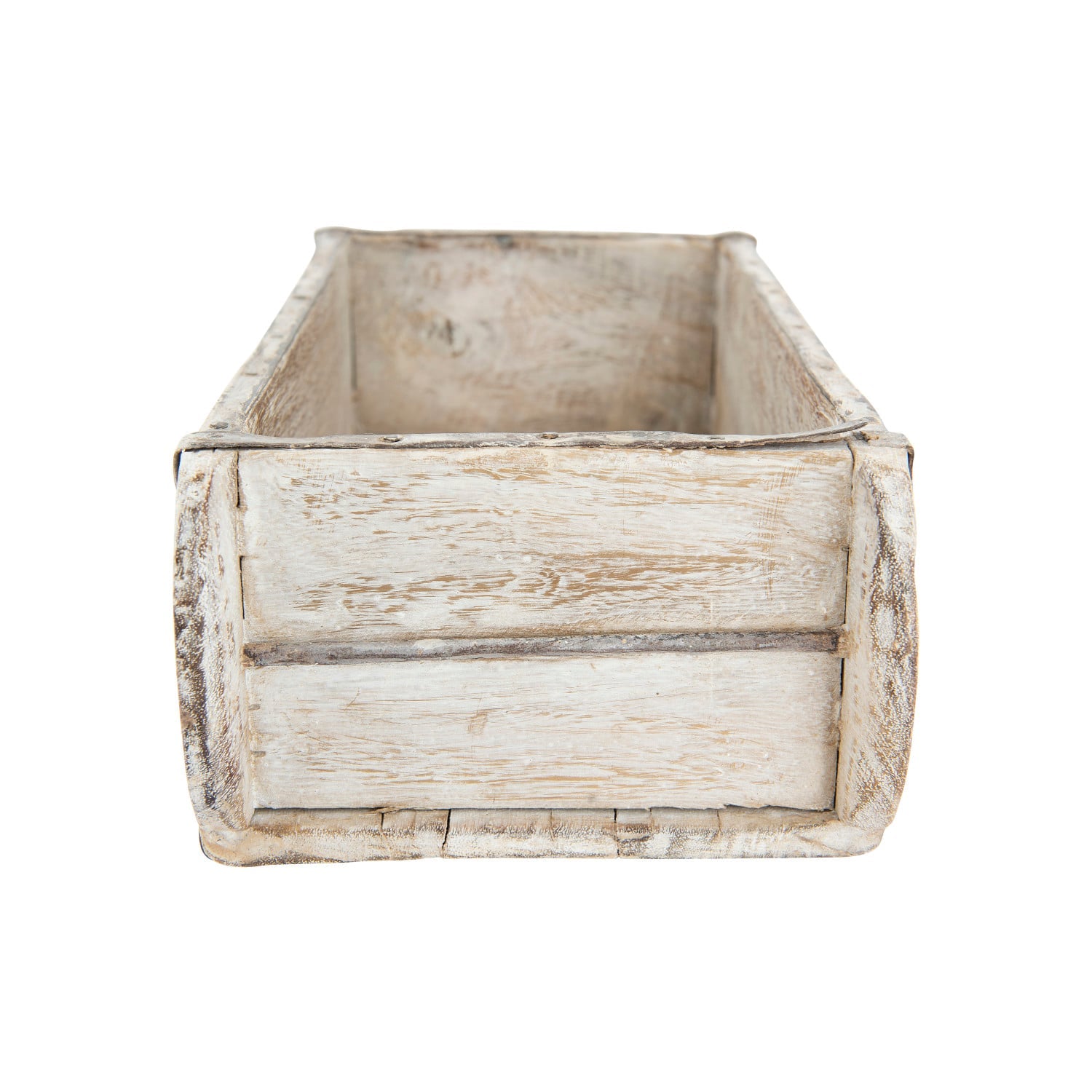 Antiqued Wooden Brick Mould Decor