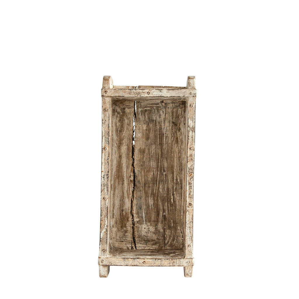 Antiqued Wooden Brick Mould Decor