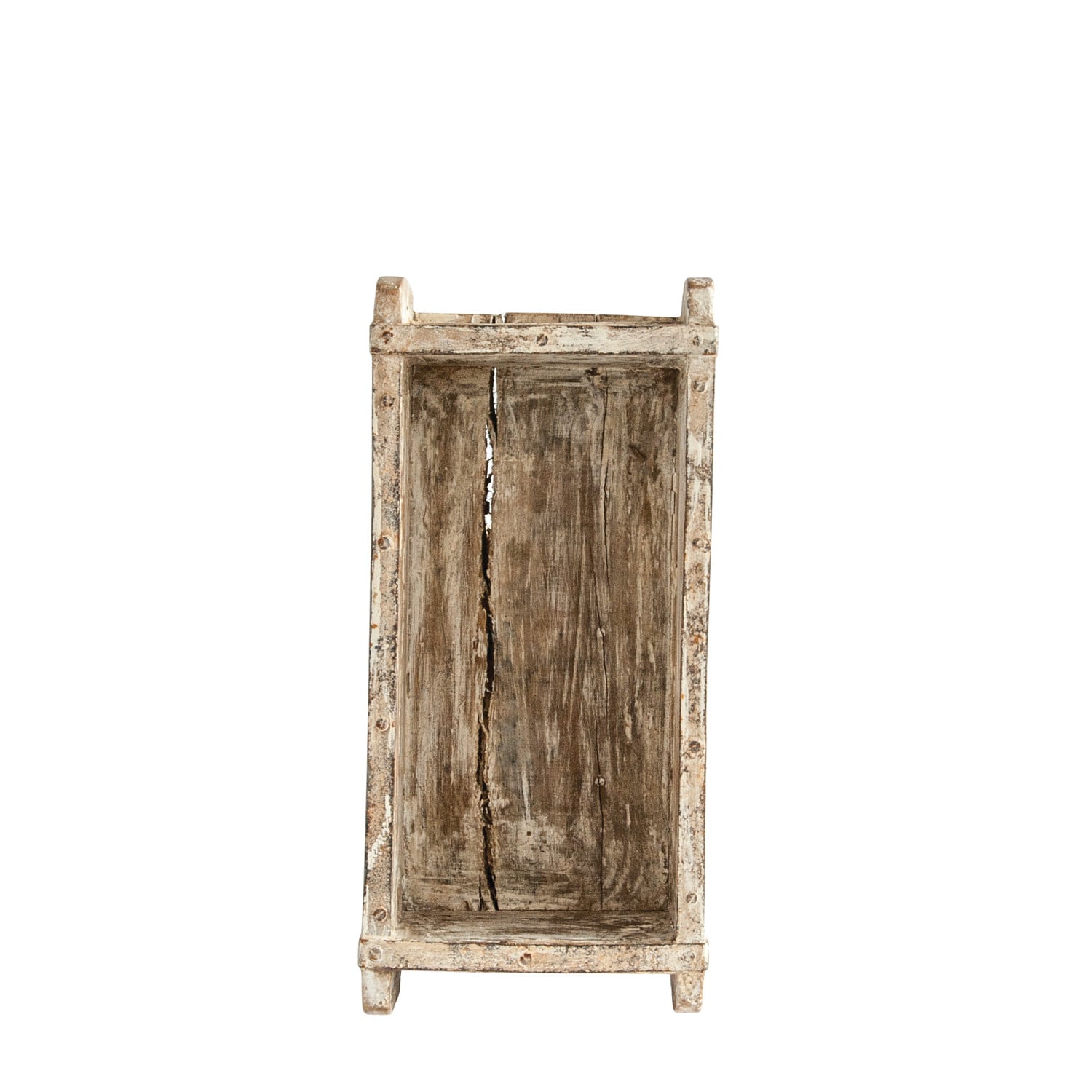 Antiqued Wooden Brick Mould Decor