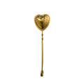 Heart-Shaped Metal Tea Strainer