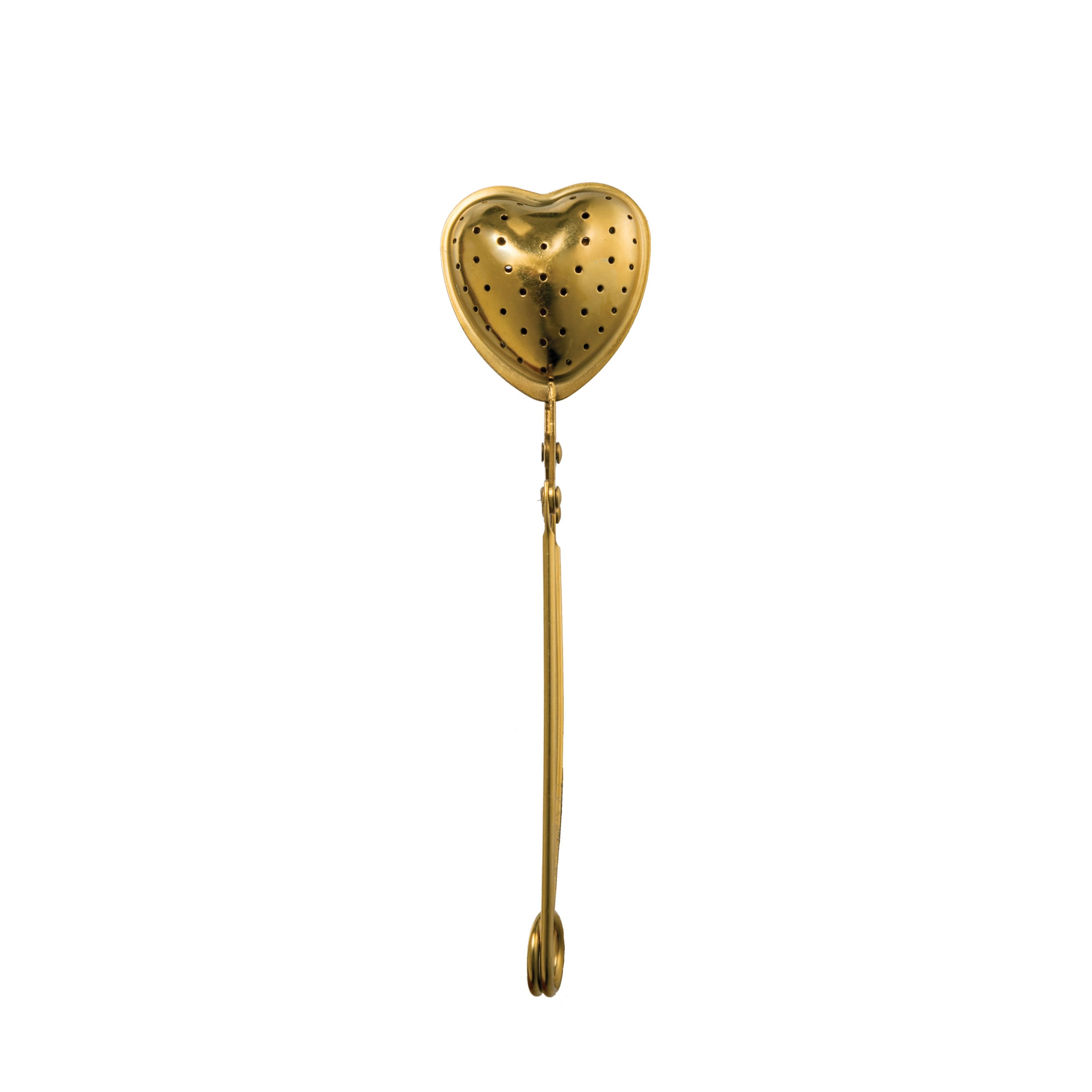 Heart-Shaped Metal Tea Strainer