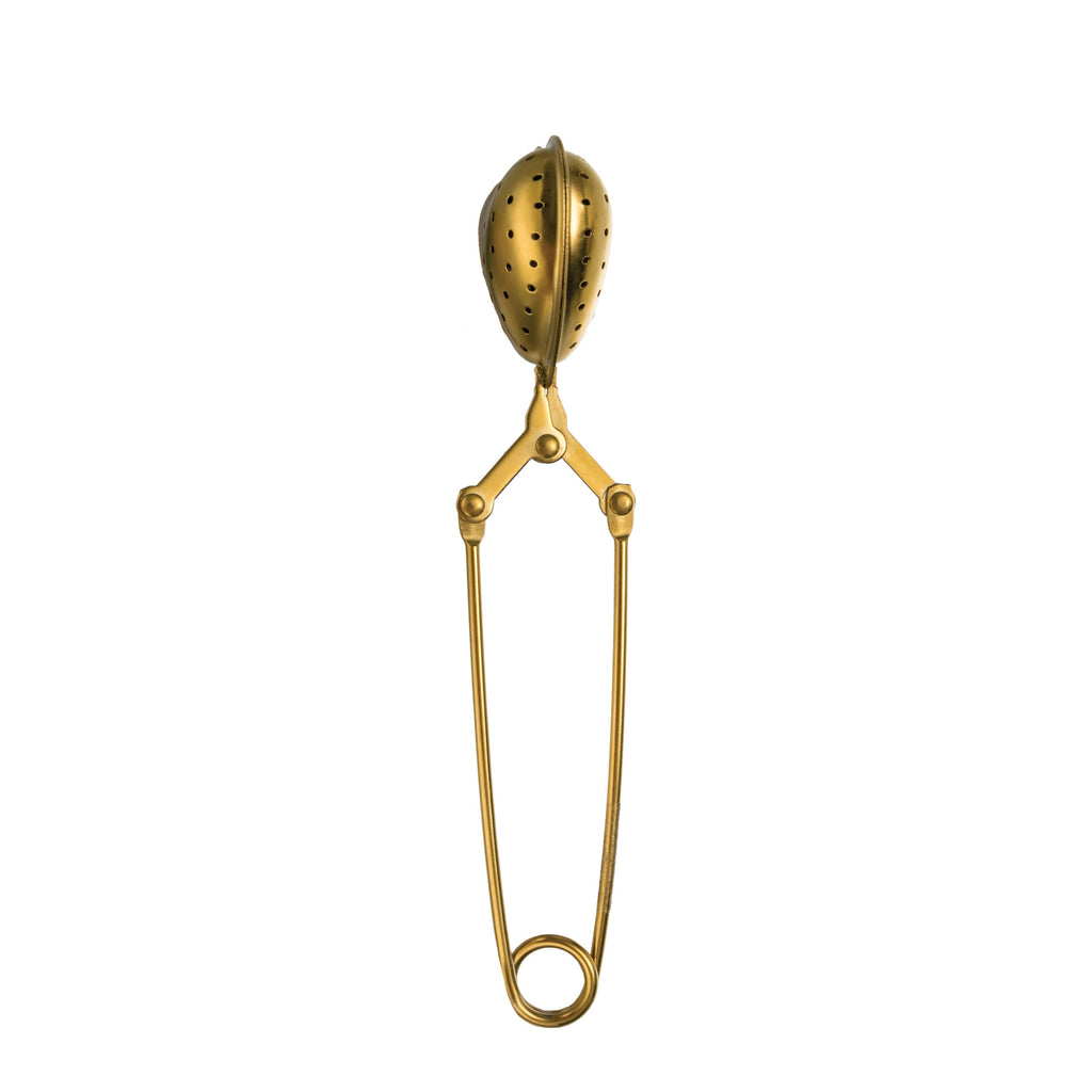 Heart-Shaped Metal Tea Strainer