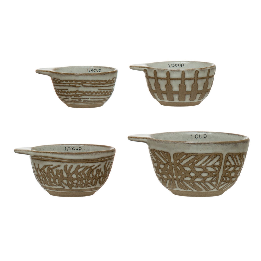 Classic Stoneware Measuring Cups Set