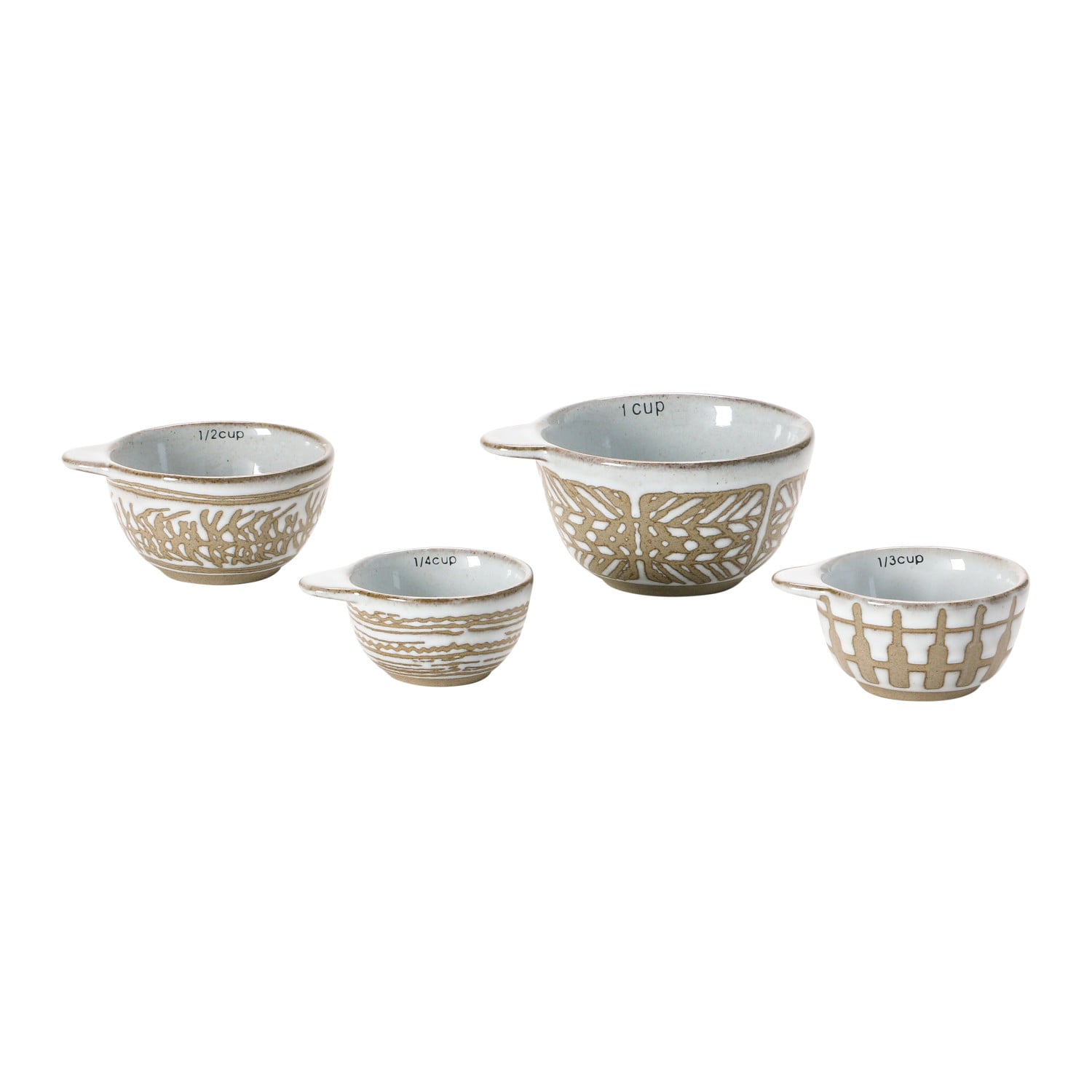 Classic Stoneware Measuring Cups Set