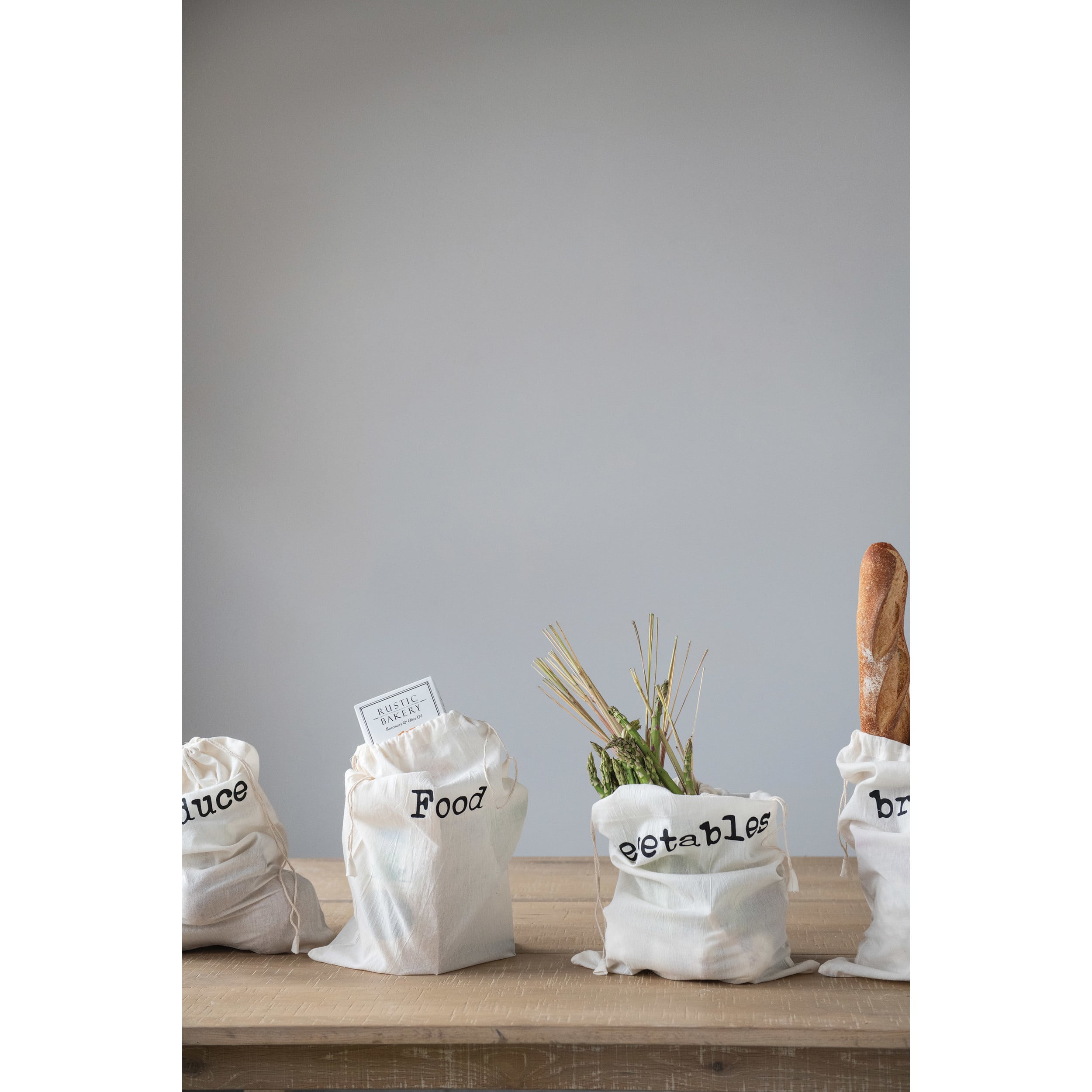 Reusable Cotton Food Storage Bag