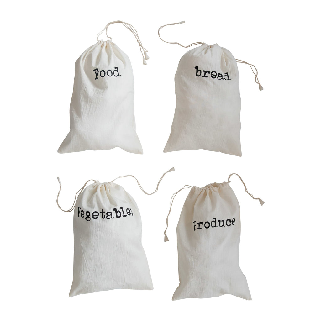 Reusable Cotton Food Storage Bag