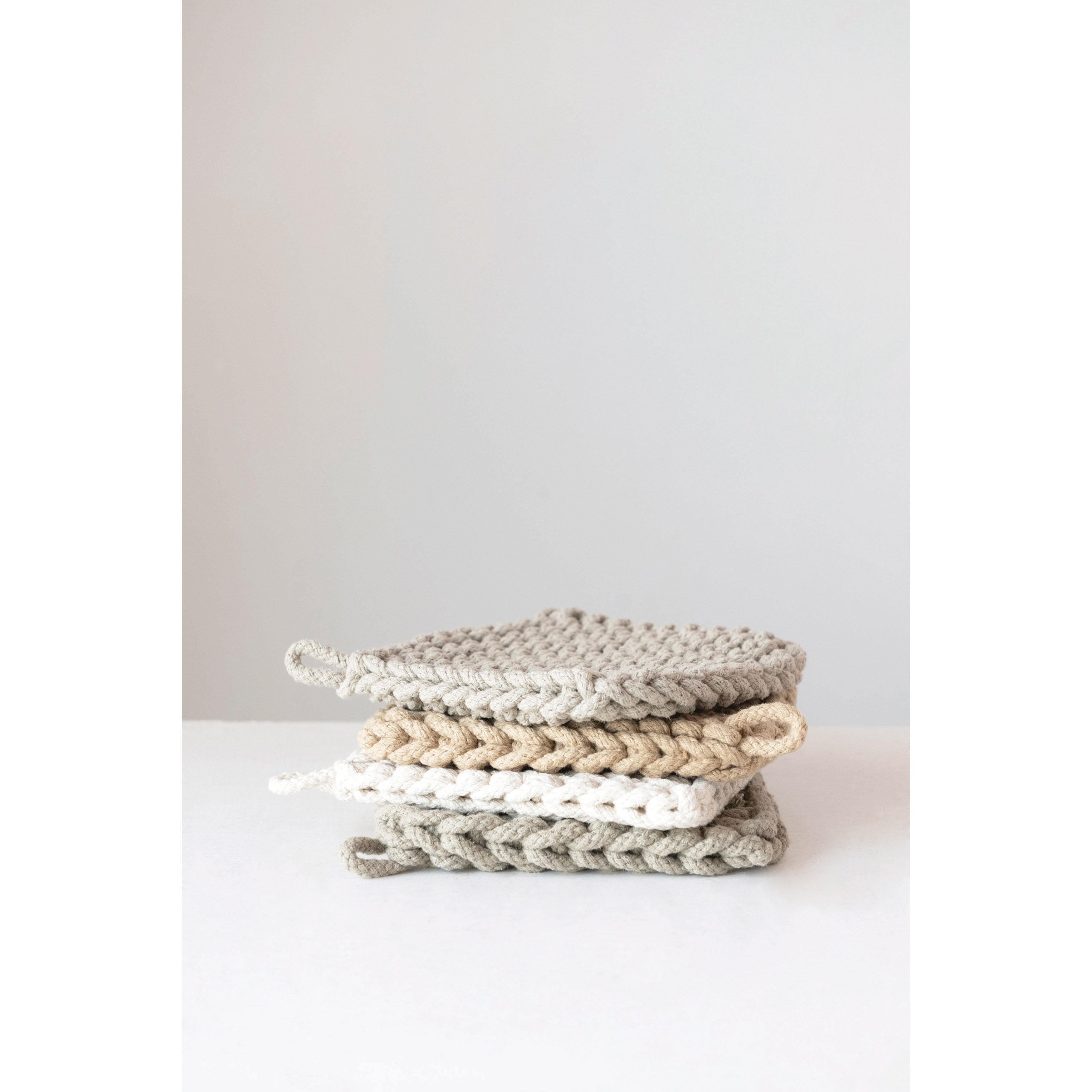Hand-Crocheted Cotton Pot Holder — Backyard Farmer