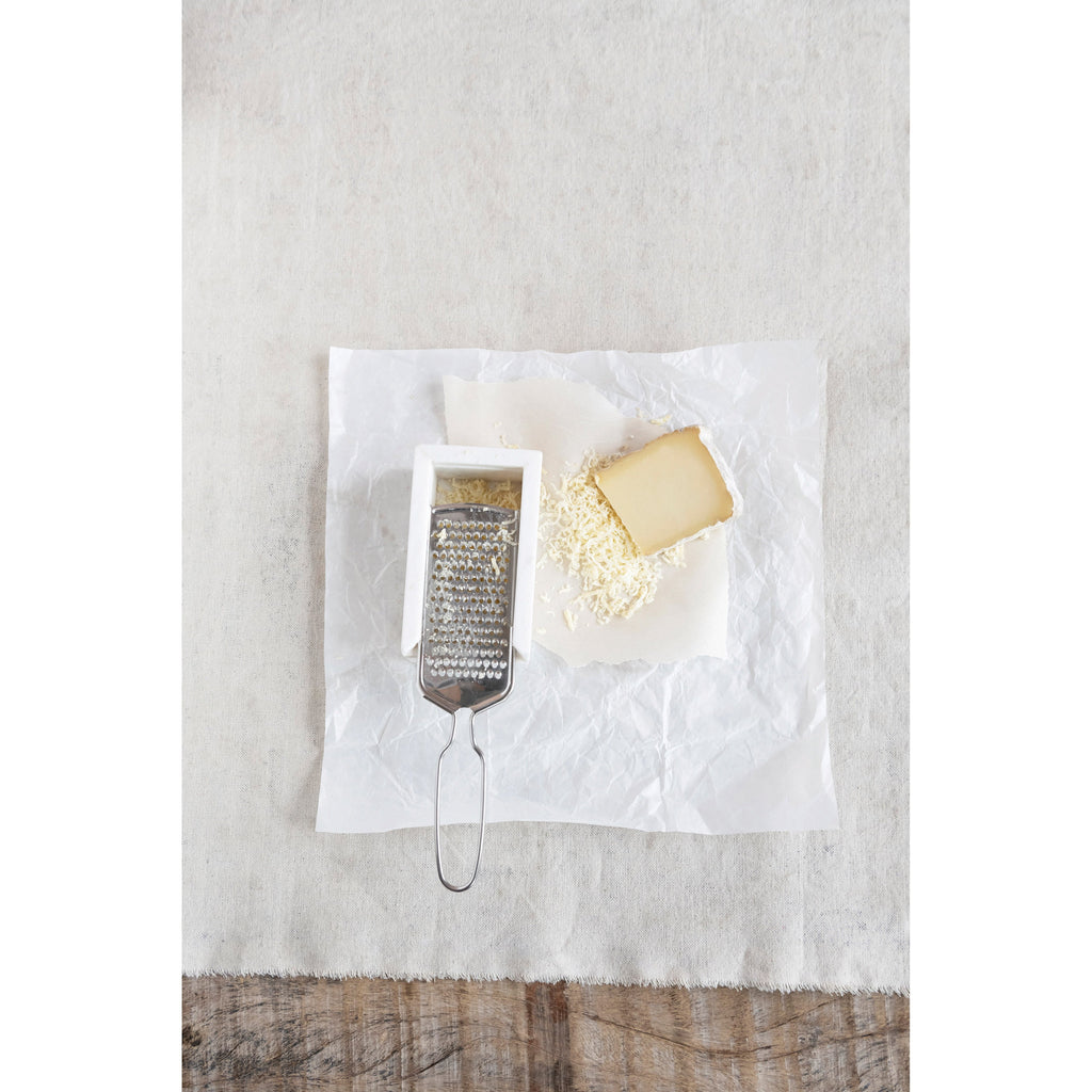 Marble-Handled Cheese Grater