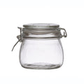 Petite Glass Storage Jar with Clamp Lid
