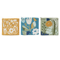 Textured Cotton Zip Pouch