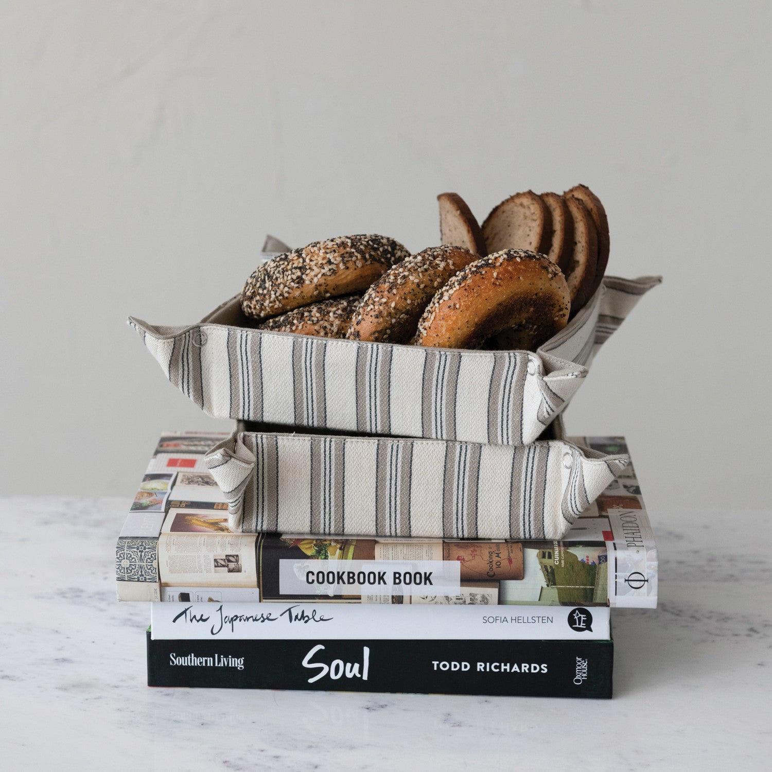 Woven Bread Serving Basket