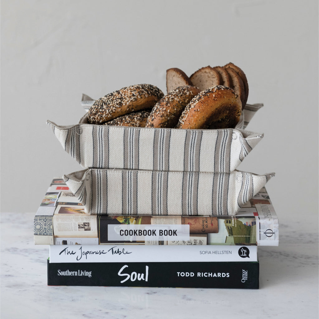 Woven Bread Serving Basket