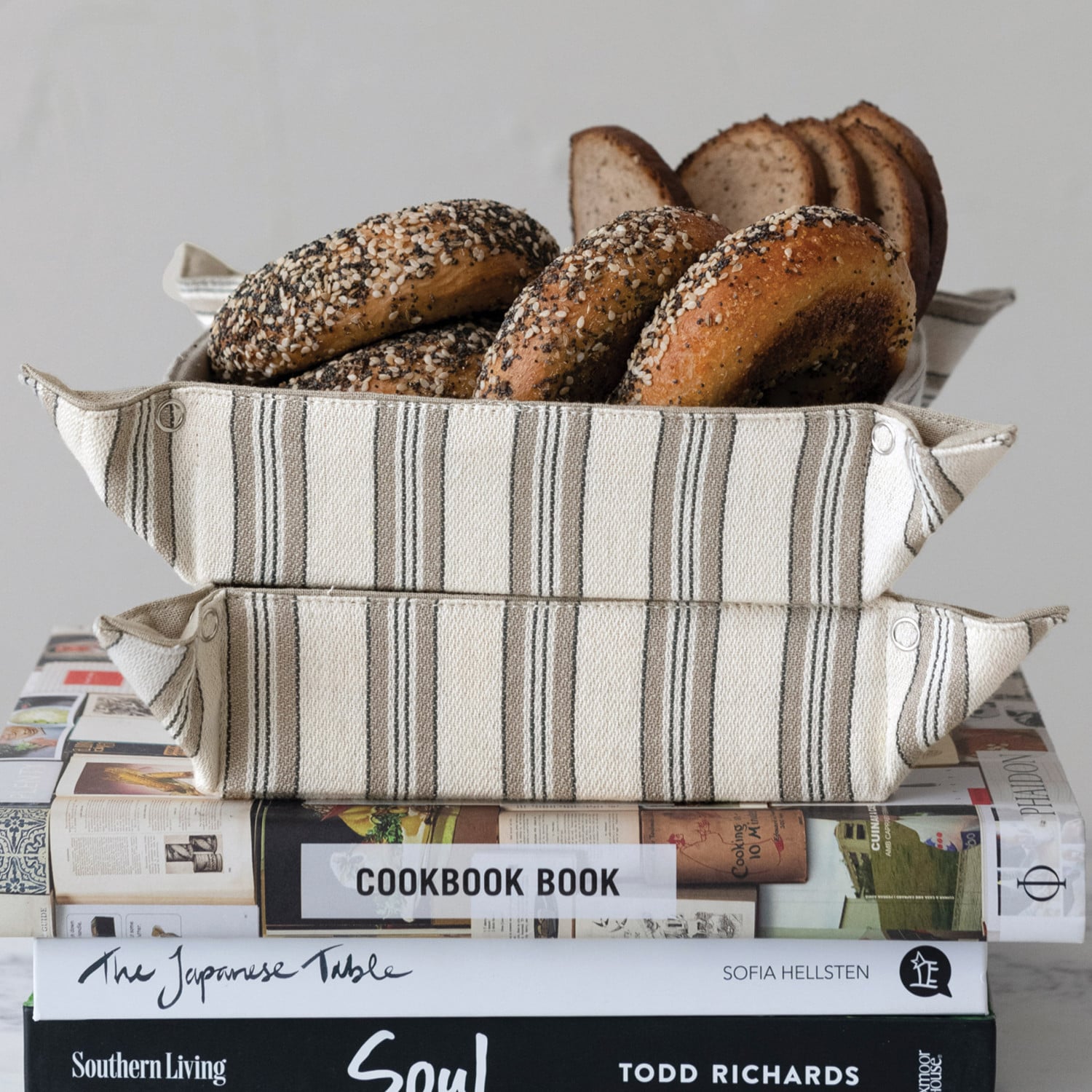 Woven Bread Serving Basket