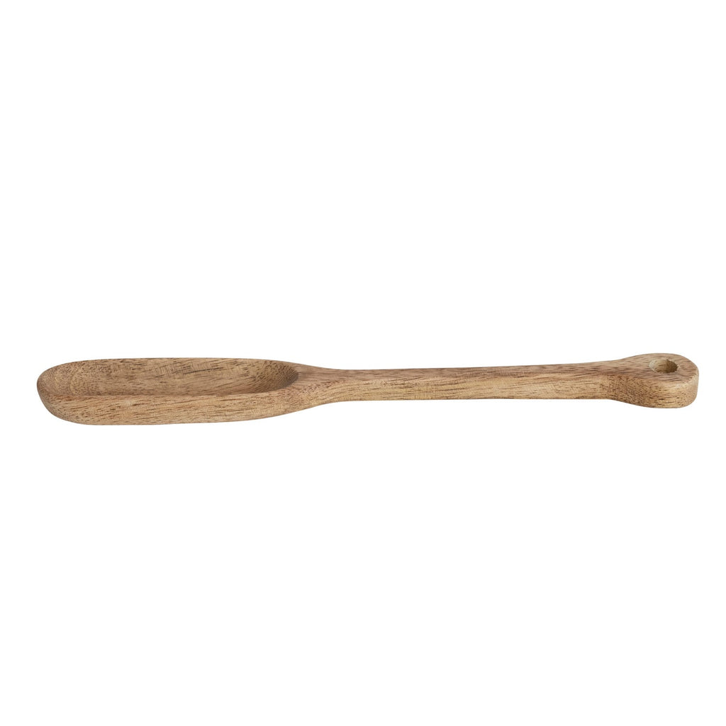 Hand-Carved Mango Wood Serving Spoon