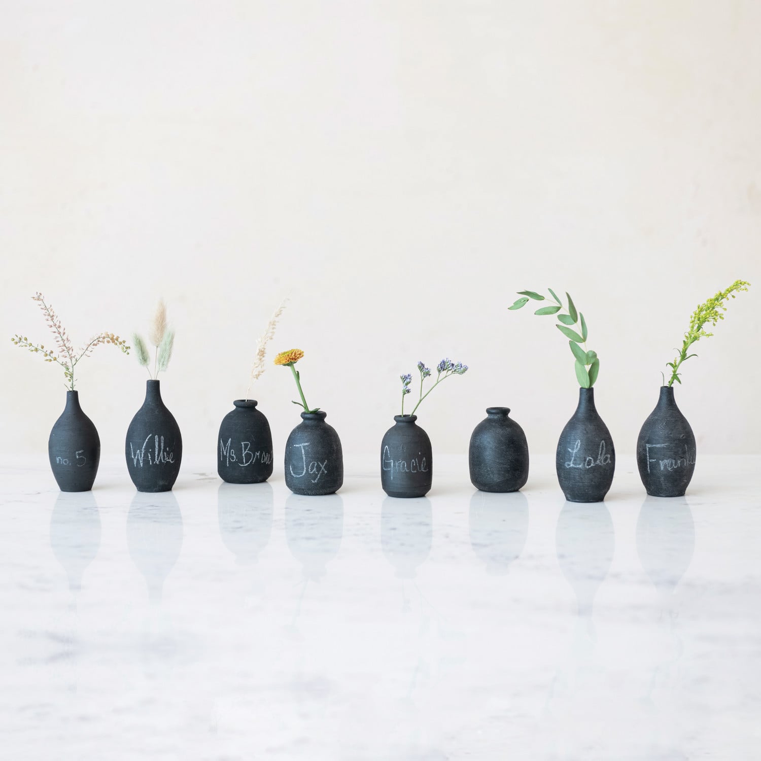 Petite Chalkboard Vase