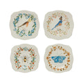 Scalloped Edge Ceramic Dessert Plate