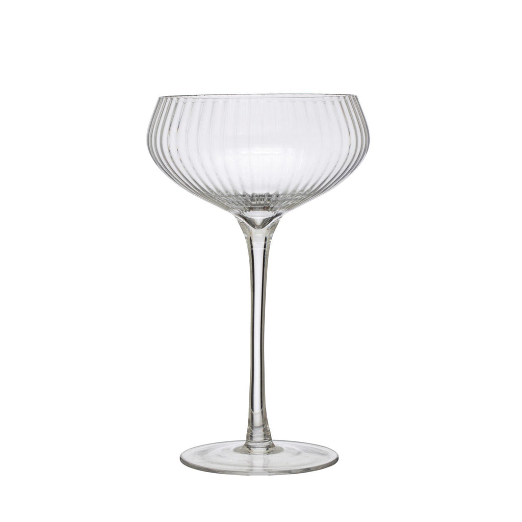 Elegant Stemmed Coupe Champagne Glass