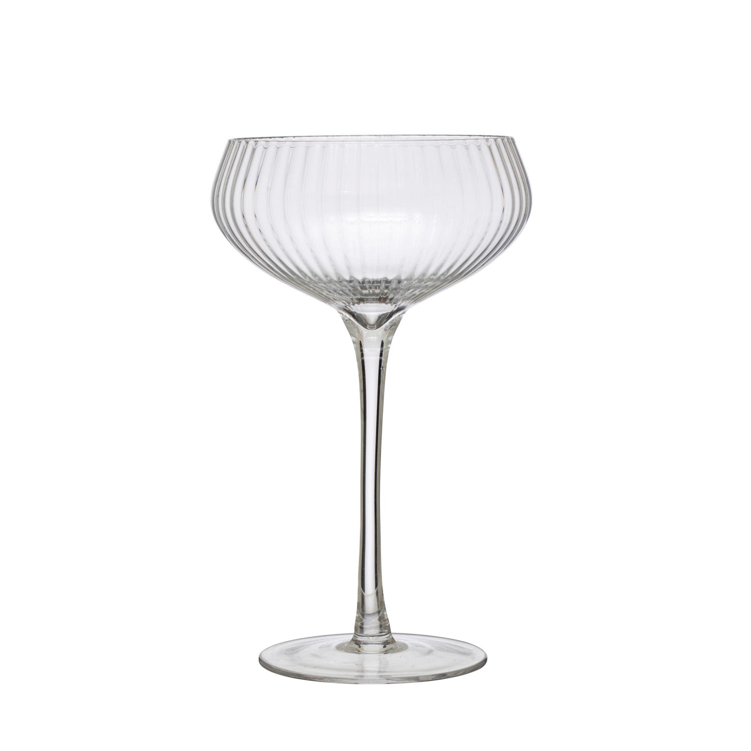 Elegant Stemmed Coupe Champagne Glass