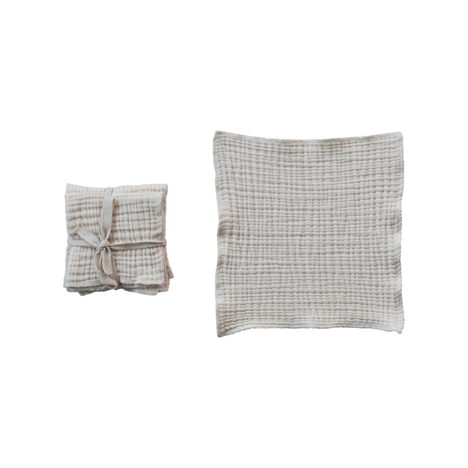 Absorbent Double-Layer Cotton Dish Cloth