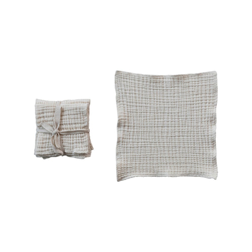 Absorbent Double-Layer Cotton Dish Cloth