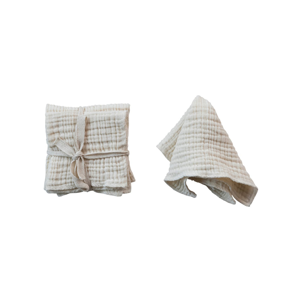 Absorbent Double-Layer Cotton Dish Cloth