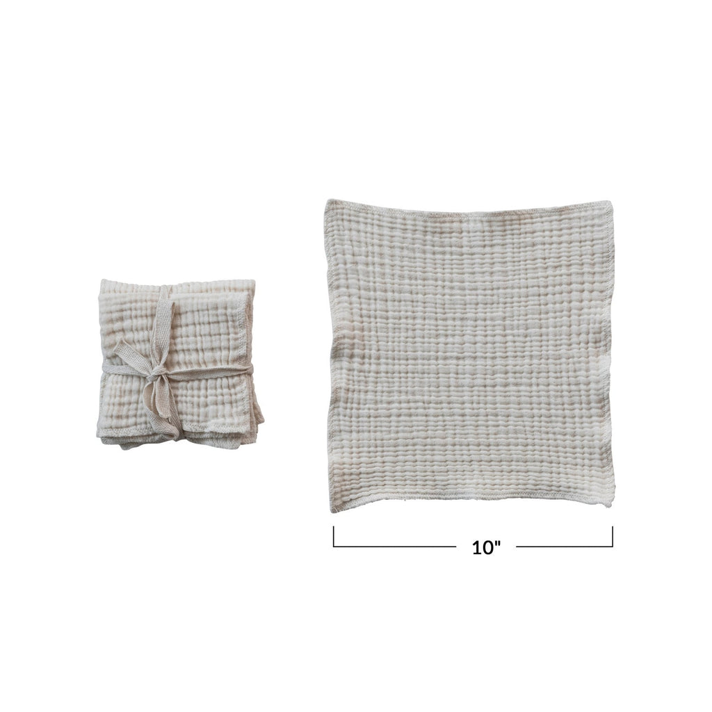 Absorbent Double-Layer Cotton Dish Cloth
