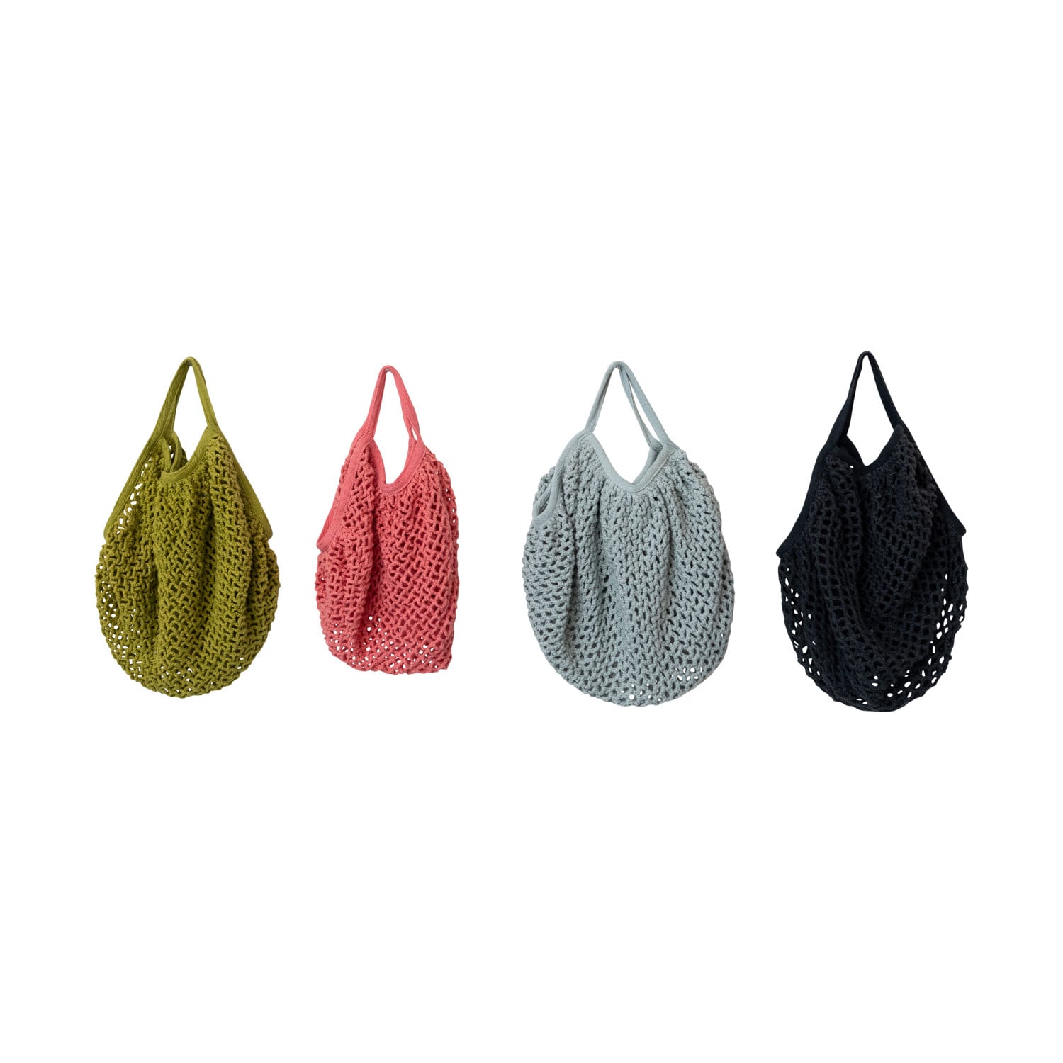 Hand-Crocheted Cotton Market Bag