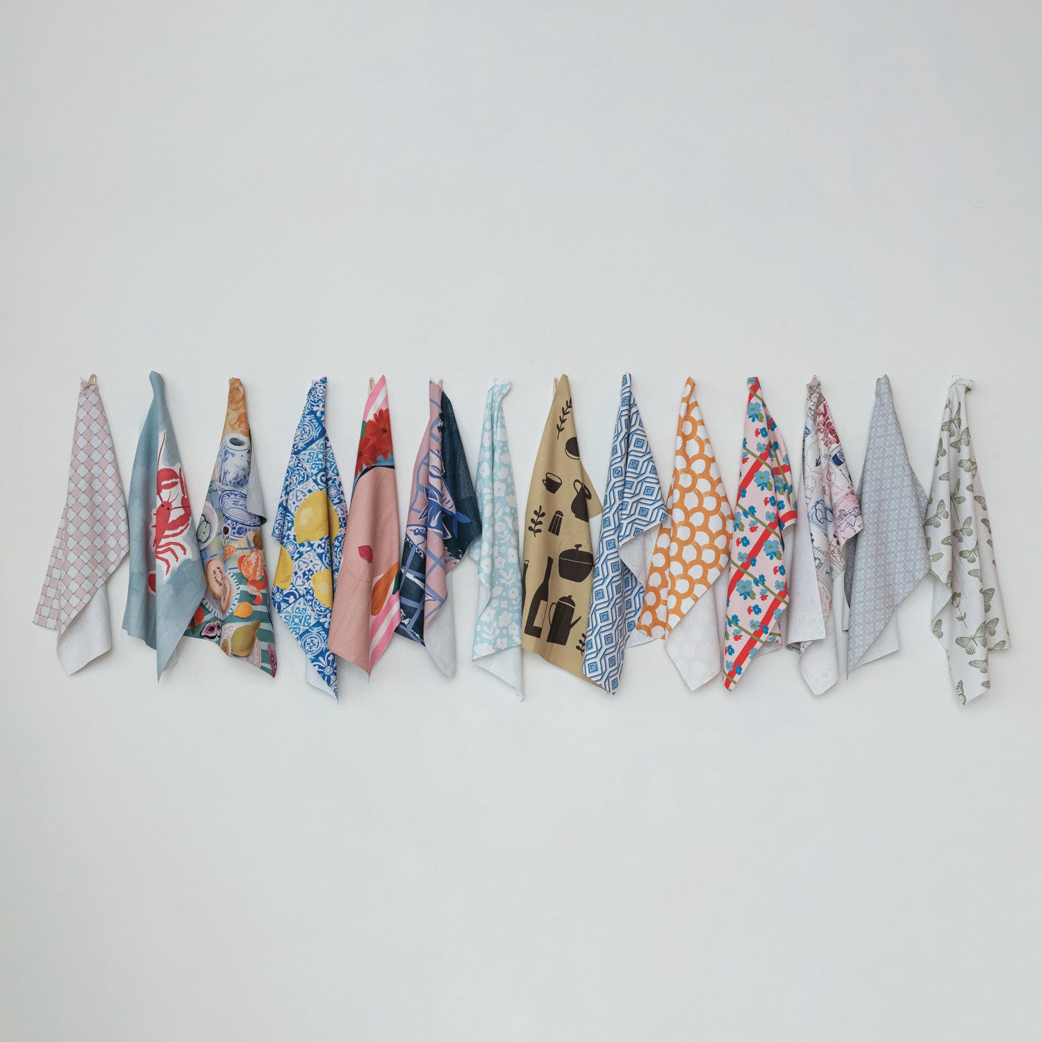 Checked Microfiber Tea Towel