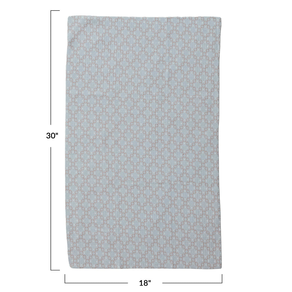 Diamond Weave Microfiber Tea Towel