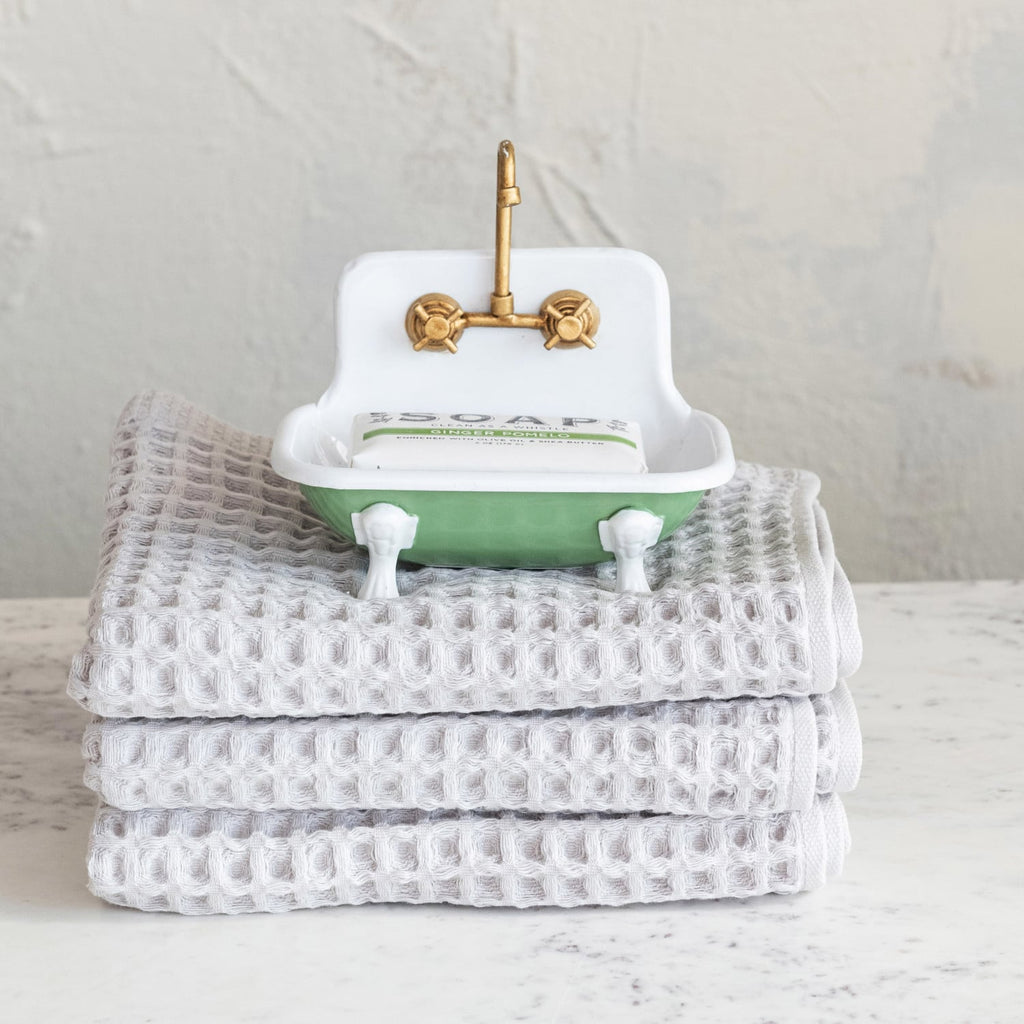 Green Sink-Inspired Soap Dish