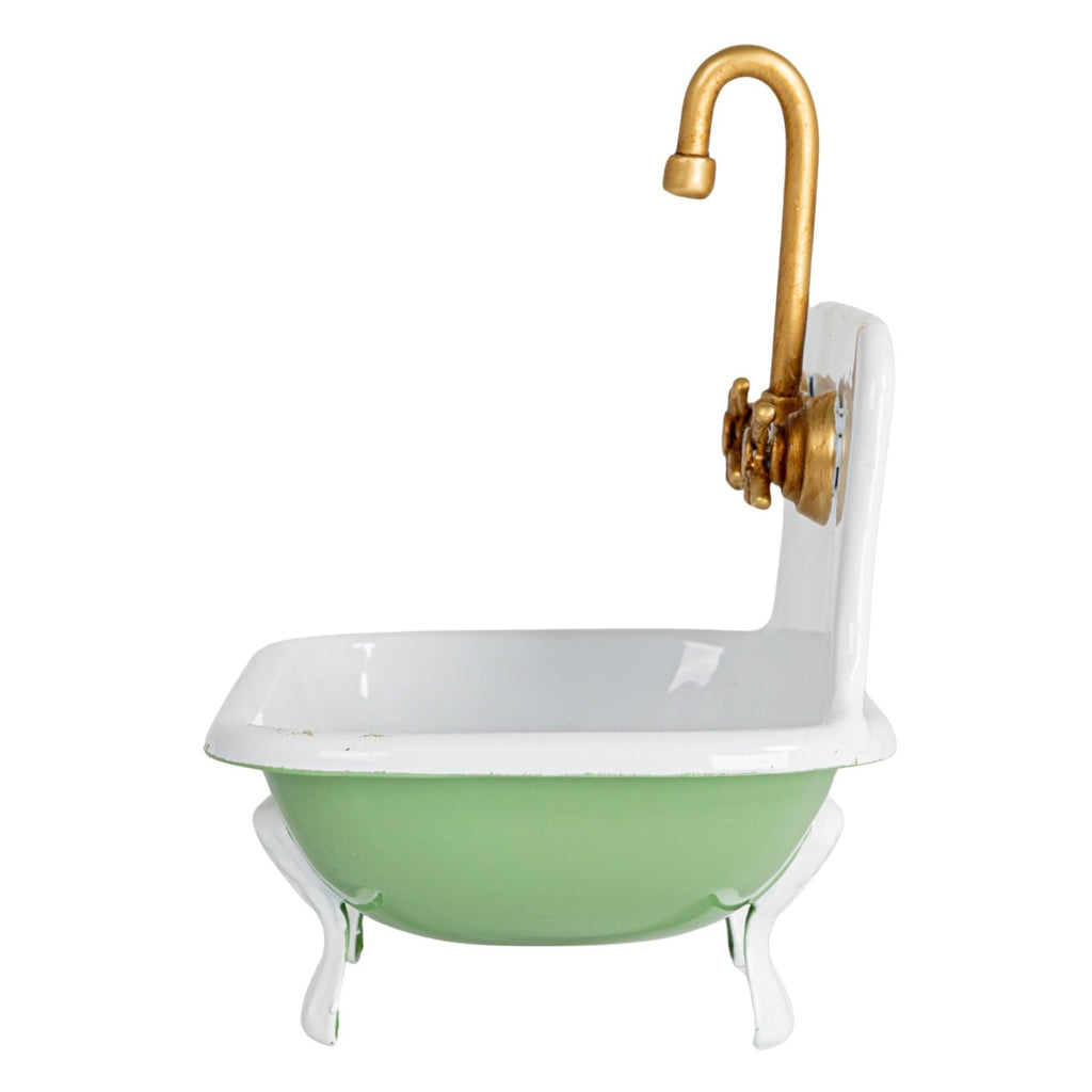 Green Sink-Inspired Soap Dish
