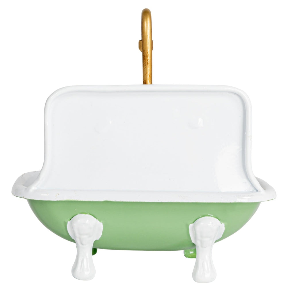 Green Sink-Inspired Soap Dish