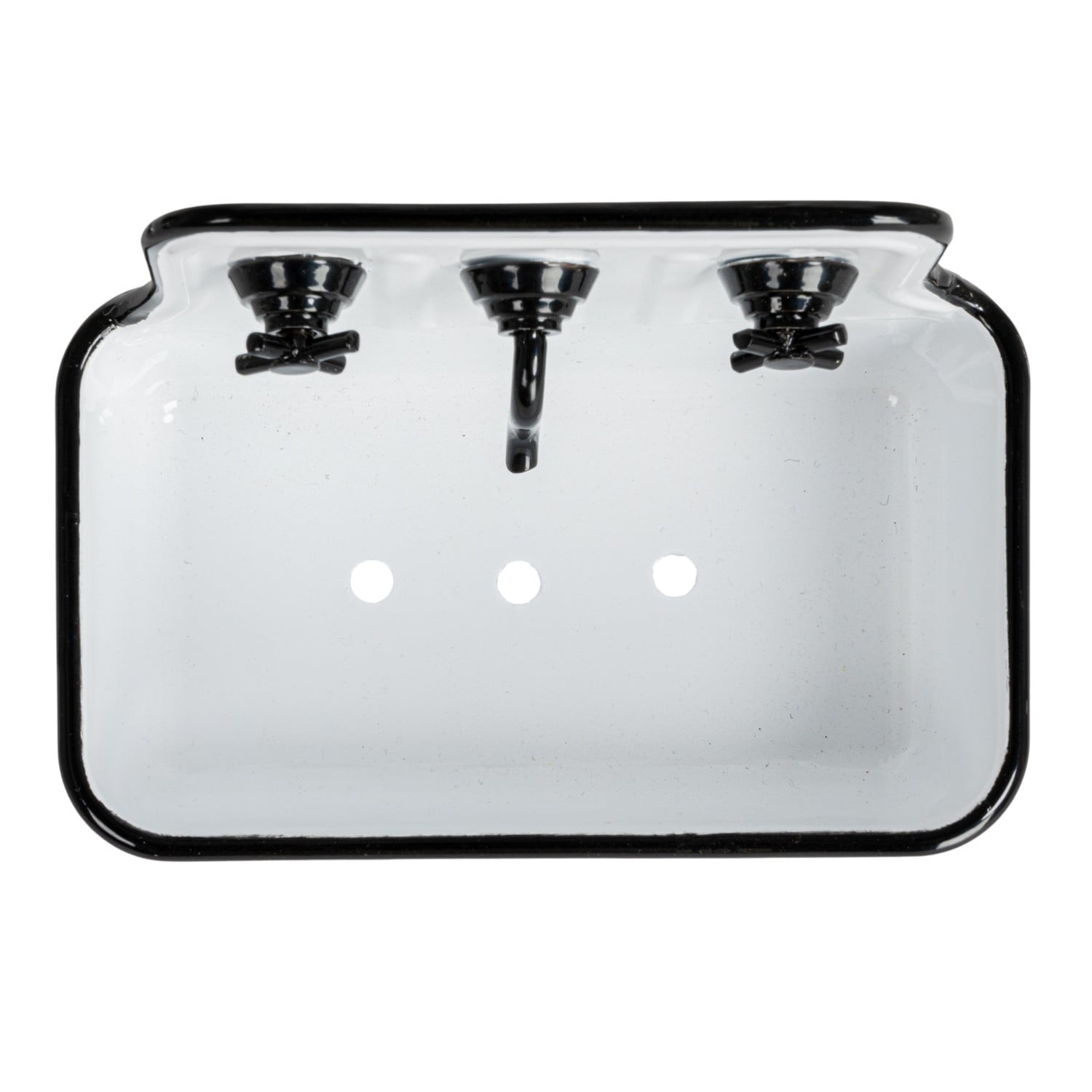 White Sink Soap Dish