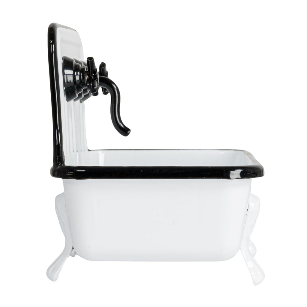 White Sink Soap Dish