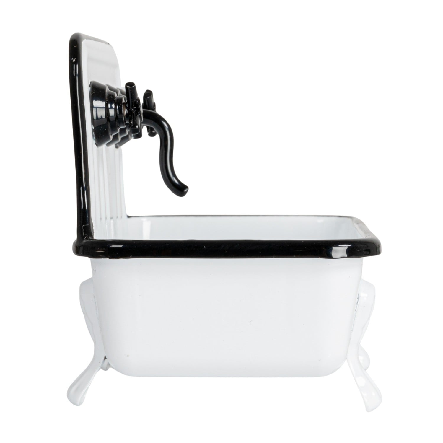 White Sink Soap Dish