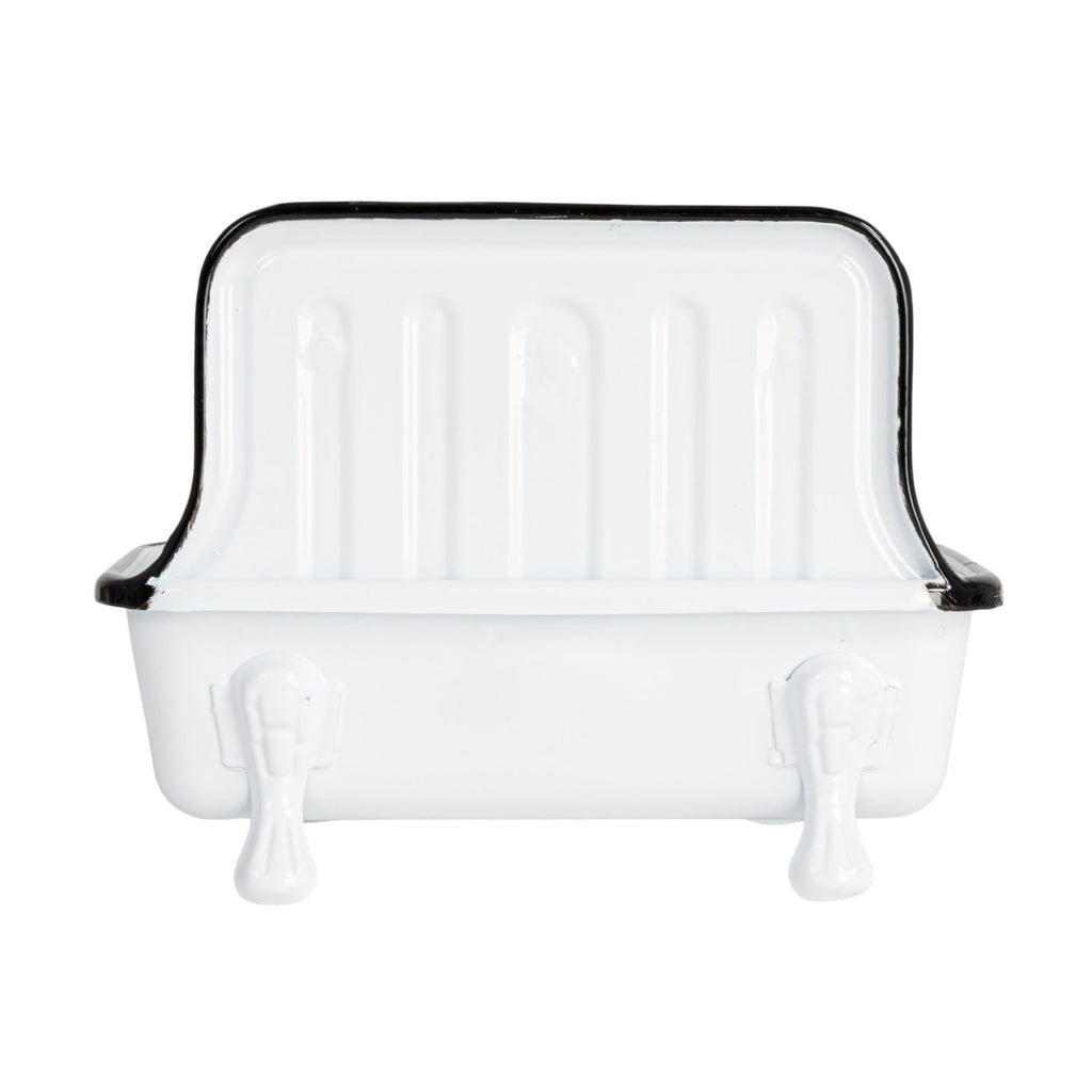 White Sink Soap Dish