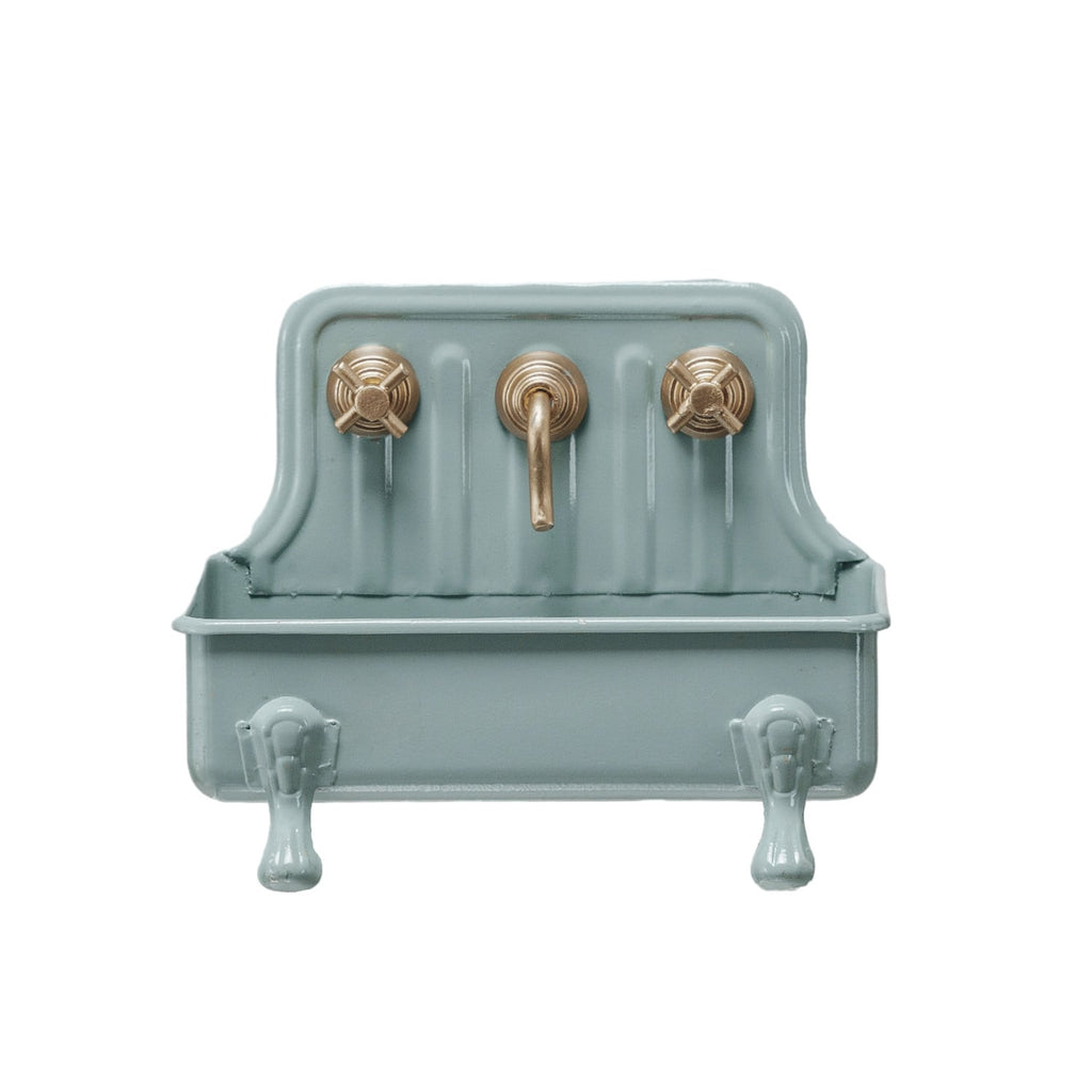 Sage Green Sink Soap Dish