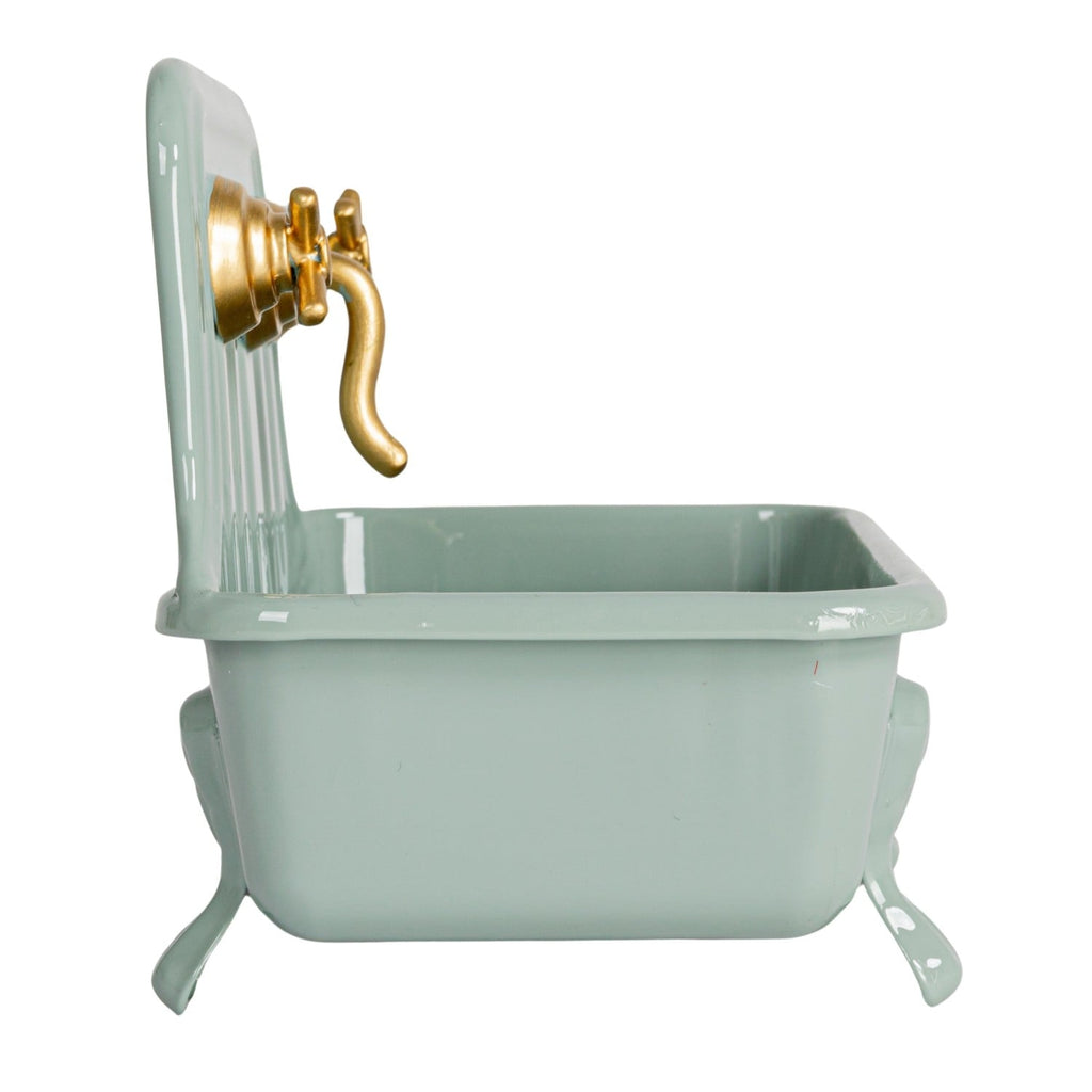 Sage Green Sink Soap Dish