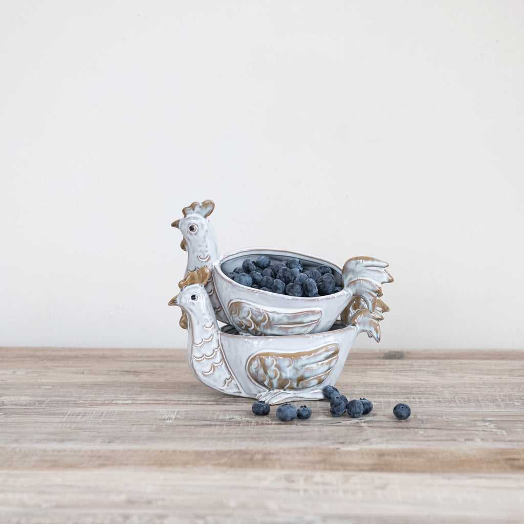 Whimsical Hen Ceramic Sponge Holder