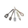 Mini Silicone & Gold Kitchen Tool Set
