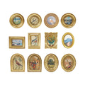 Petite Gold Framed Art Magnet