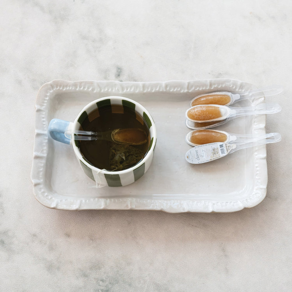 Single-Use Clover Honey Spoon