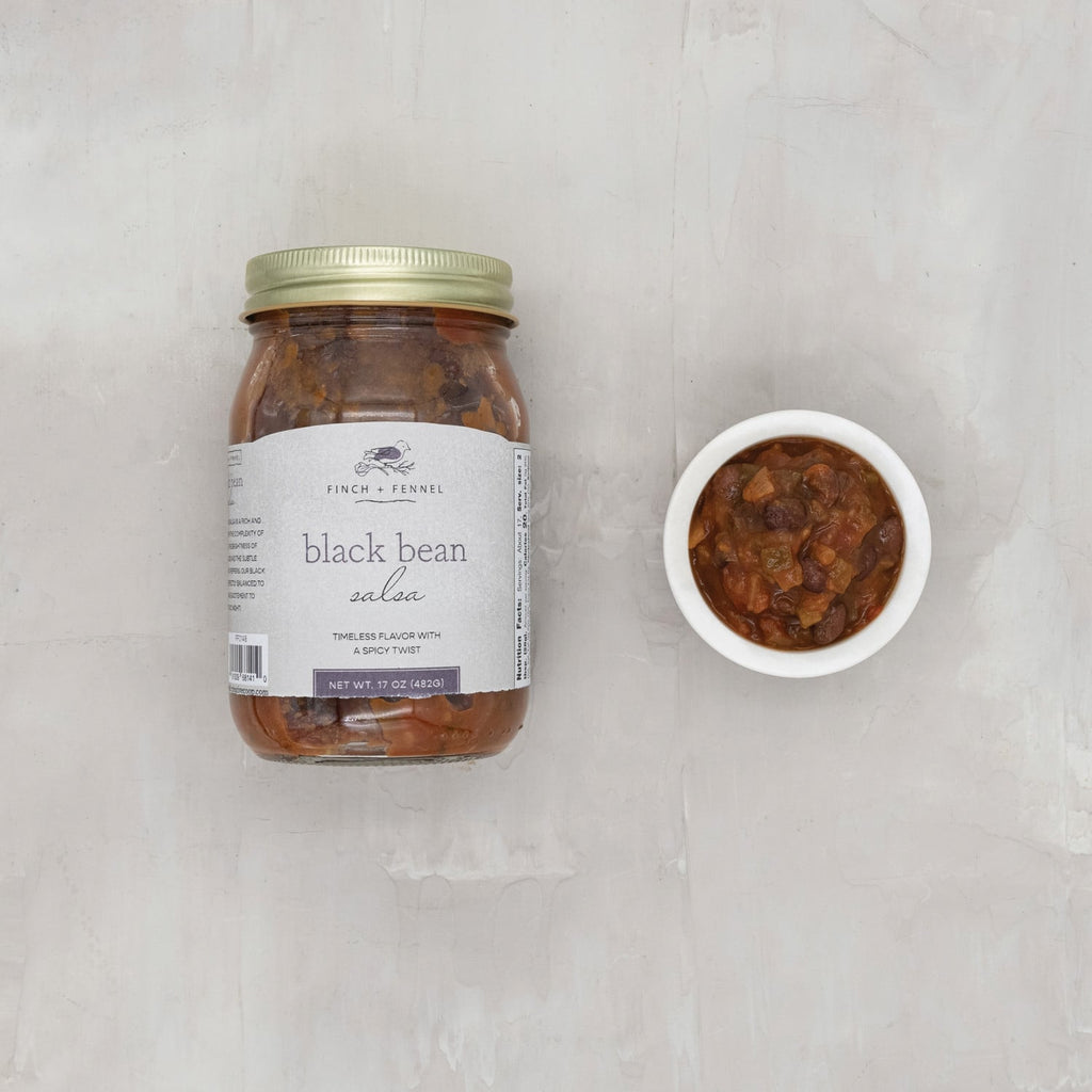 Rich & Tangy Black Bean Salsa