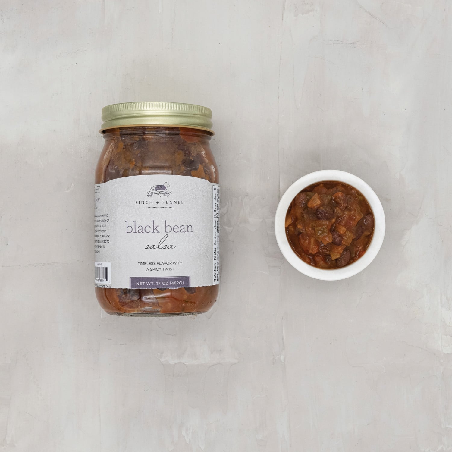 Rich & Tangy Black Bean Salsa