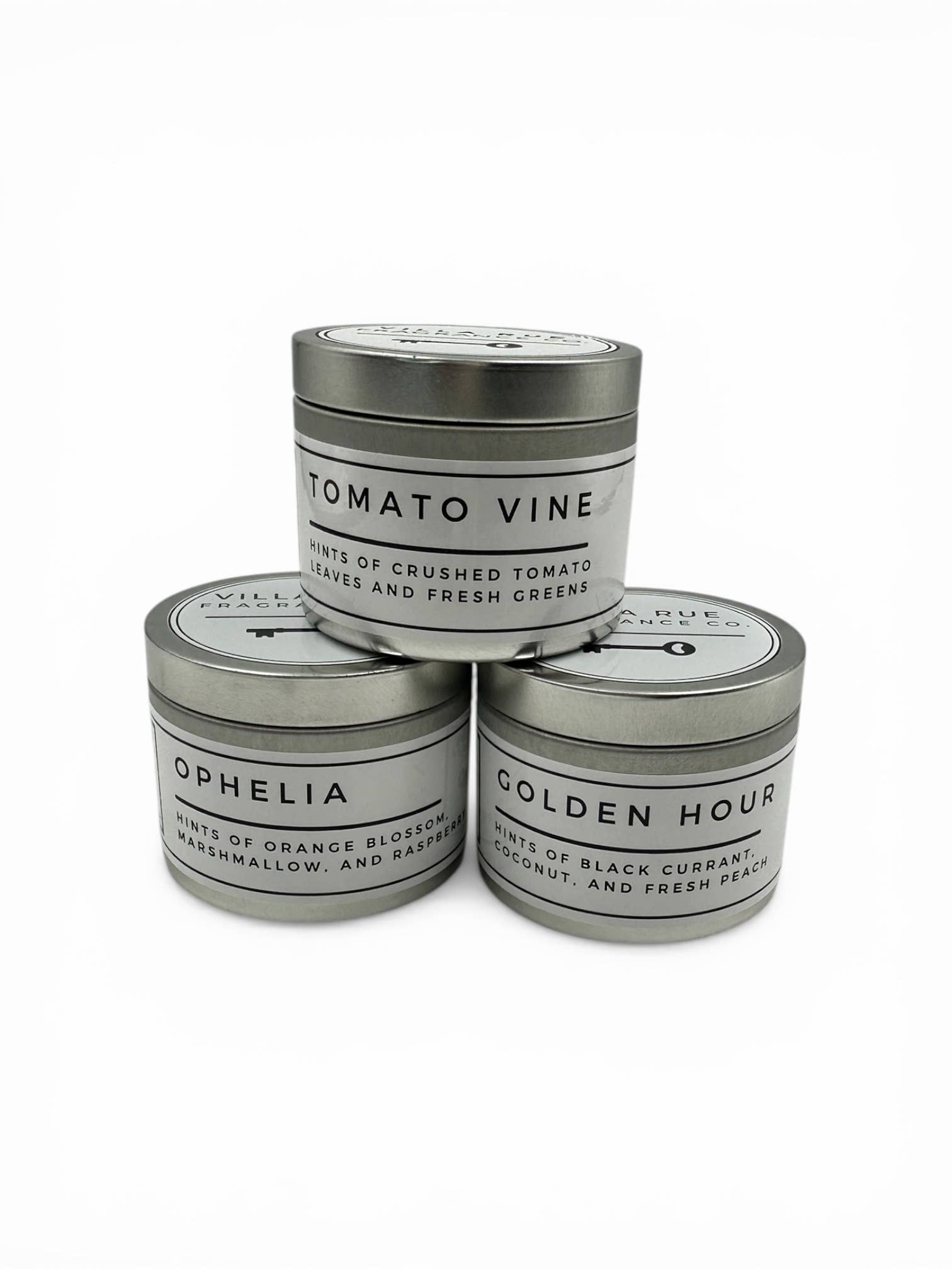 Villa Rue ophelia soy candle — 4oz Tin