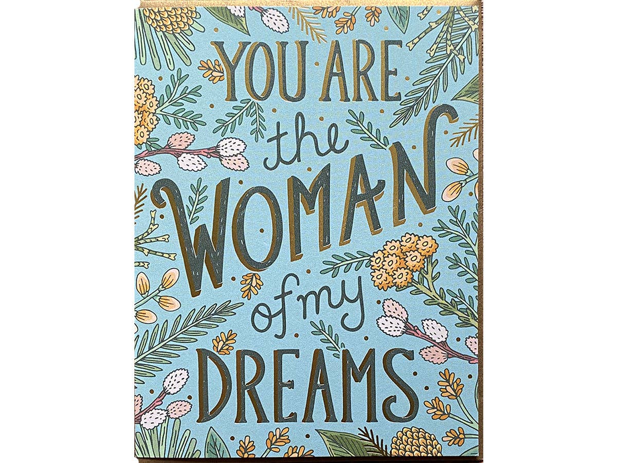 Noteworthy Paper & Press Woman of My Dreams Greeting Card