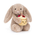 Jellycat Beige Bunny Birthday -