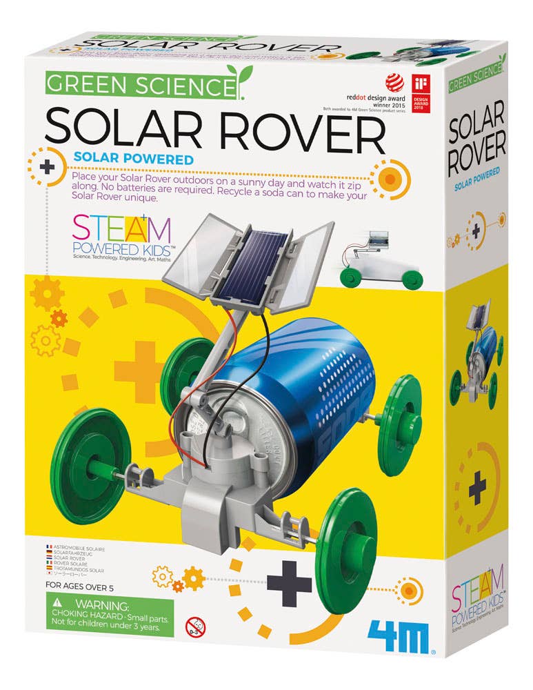 Toysmith 4M Solar Rover Robot