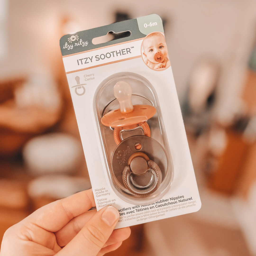Itzy Ritzy Soother Natural Rubber Pacifier Set