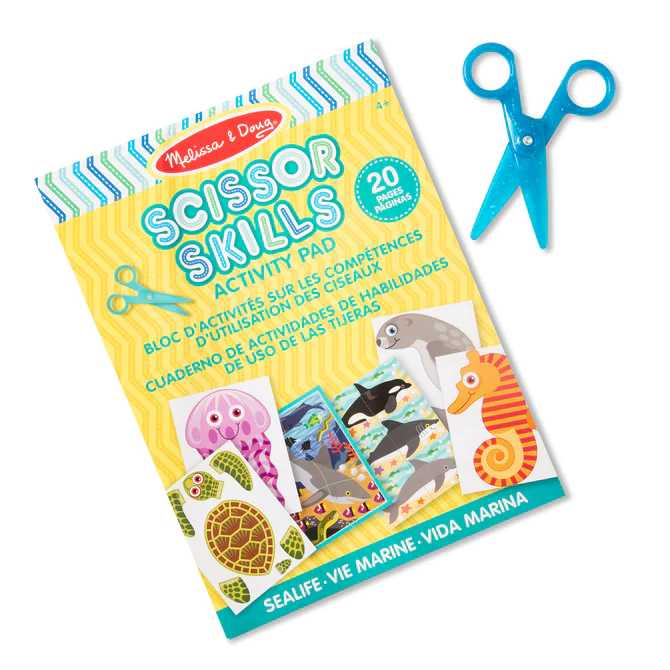Melissa & Doug Scissor Skills Activity Pad - Sea Life